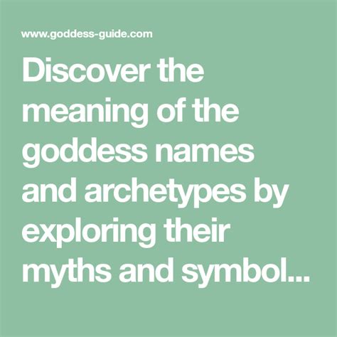 The Magic of Witch Goddess Names: Spells and Incantations